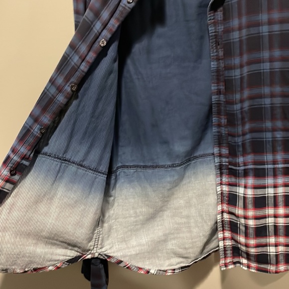 Armani Exchange two-tone fade button down dress shirt - Large - Picture 8 of 10